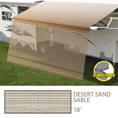 Sun Blocker 18' Desert Sand - EZ BOSS ZIPPER